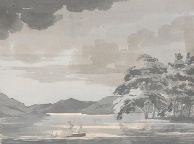 Lake Scene by Paul Sandby